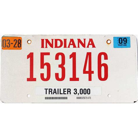 Indiana trailer plate. Things To Know About Indiana trailer plate. 